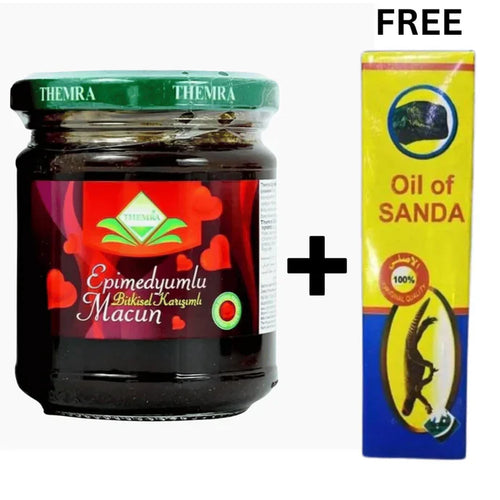 TURKISH MACUN+FREE ORGINAL SANDA OIL